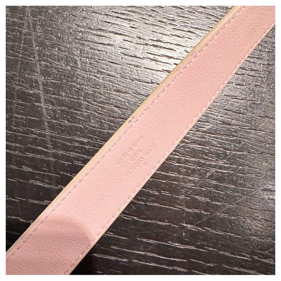 Louis Vuitton Damier Azur LV Malletier Belt + Size 32 - Picture 4 of 8